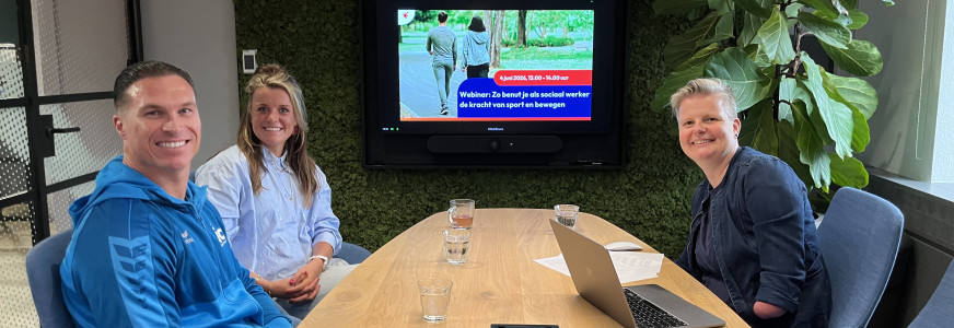 Terugblik webinar: Zo benut je als sociaal werker de kracht van sport en bewegen